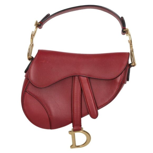 Dior Handbags - Christian Dior Saddle Calf Leather Handbag